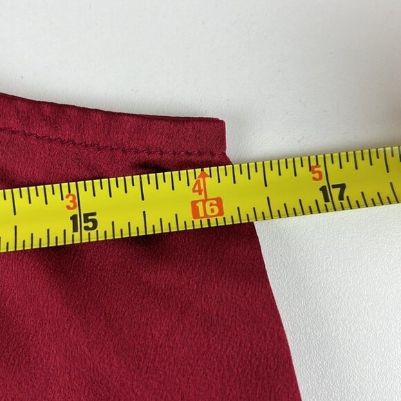 Olivaceous Red  Satin Camisole size Small - Picture 6 of 7